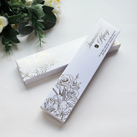 Invitación de desplazamiento de flor Rosa lámina de oro verde azulado personalizada para corte de lujo estilo Retro Vintage boda cumpleaños evento Gala
