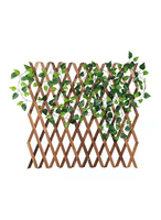 Nouveau design de clôture en treillis extensible en usine OEM ODM Clôture de jardin en carton étanche à fleurs en bois