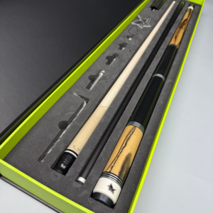 Taco de Billar <span class=keywords><strong>ZENI</strong></span> ZX02 de Fibra de Carbono de Venta Caliente, Punta de Carbono de 11.8mm, Eje de Arce Sólido de 12.2mm, Taco de Billar de Doble Eje - Product Image 3