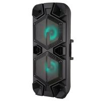 Altavoz de Karaoke Profesional MBA Big Power de 1000 W con Dos Altavoces de 15 Pulgadas, Altavoz para Fiestas