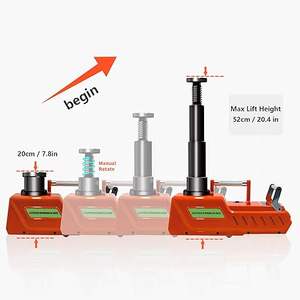 Remorque électrique Mover 450 kg Capacité de charge Kit de chariot de camping-car <span class=keywords><strong>avec</strong></span> télécommande Camper RV Caravan Boat Trailer Jack - Product Image 2