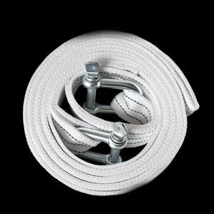 Corde de traction d'urgence robuste pour l'extérieur, en nylon épaissi, avec boucle en acier de style américain, corde de remorquage de voiture robuste - Product Image 5