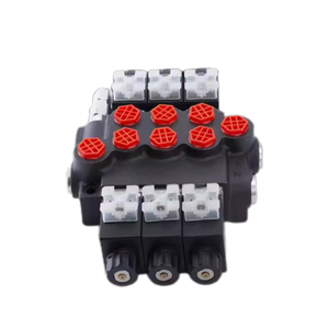 Válvula de Control Direccional Hidráulica Monobloque A1 de 1-7 Vías HUAMAO P40 con Control Electrohidráulico Manual por Solenoide para Tractor - Product Image 1