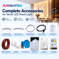 Feuille LED Flexible Découpable de Haute Qualité 24V pour Comptoir en Quartz, Éclairage Mural Rétroéclairé, Boîte Lumineuse et Rétroéclairage d'Armoire