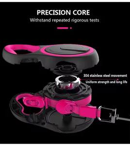 Venta al por mayor inteligente 3/5/8 metros Auto cuerda de nailon Tug 360 ° libre de enredos automático retráctil grande correa de perro - Product Image 5