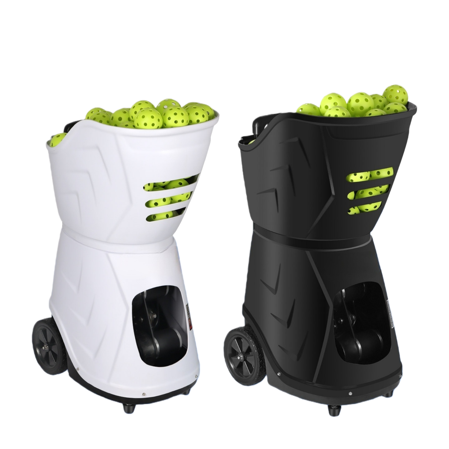 Pro Tennis & Pickleball Training Machine-Metal 120 Balls Capacity Portable App-Controlled Outdoor Use