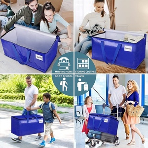 Bolsa de Polipropileno Laminado de 170 g/m² Personalizada, Bolsas de Mudanza Extra Grandes, Bolsa de Almacenamiento Resistente para el Hogar con Cierre - Product Image 6