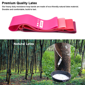 Biểu Tượng Tùy Chỉnh In Tập Thể Dục Đàn Hồi Thể Thao Vòng Ban Nhạc Cao Su Tự Nhiên Tập Thể Dục Tập Thể Dục Kháng Ban Nhạc Thiết Lập Cho <span class=keywords><strong>Yoga</strong></span> Trọng Lượng Giảm Cân - Product Image 5
