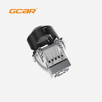 GCAR Lente de Proyector Bi-LED de Alta Potencia TIR Prism R5 Ultra de 2.5 Pulgadas 75W 6000K para Iluminación Automotriz con Chips LED Dobles, Retrofit Universal