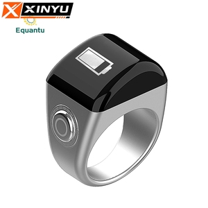 ODM/OEM 2026 Meilleure vente Cadeau islamique : Bague connectée en plastique avec compteur de <span class=keywords><strong>Zikir</strong></span> électronique, contrôle par application, Tasbih intelligent et réveil Azan - Product Image 2