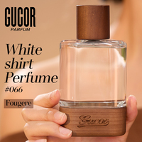 GUCOR 066 75ml Eau De Toilette unisexe Vente en gros Fougère Chemise blanche Parfum de France Vaporisateur d'épices importé pour femmes hommes