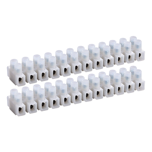 Bloque de Conexión Eléctrico Universal de 12 Vías, Conectores de Latón PP 32A, Terminales de Nylon con Tornillos, Conectores de Cable - Product Image 1