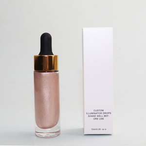 Resaltador líquido a <span class=keywords><strong>precio</strong></span> de fábrica, resaltador líquido impermeable, maquillaje, logotipo personalizado, venta al por mayor - Product Image 1