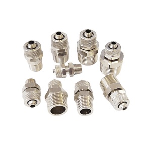 Ba chiều nhanh chóng Xoắn Đồng khí nén nhanh chóng phù hợp đồng trung gian chủ đề Khóa Loại camozzi loạt - Product Image 1