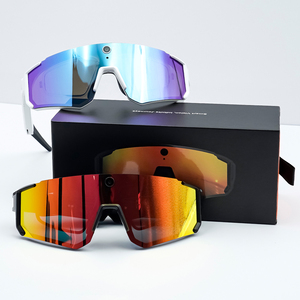 نظارات ذكية SANVNET SNT SOLIS موديل 2026 للنساء والرجال، نظارات شمسية للدراجات في الهواء الطلق مع تسجيل فيديو، نظارات رياضية قابلة للارتداء مع خاصية الصوت - Product Image 1