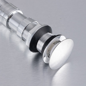 A buon mercato in plastica Pop-Up lavabo di scarico flessibile lavello cromato tubo di scarico con fili in acciaio inox - Product Image 6