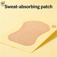 Patchs absorbants pour aisselles HB Brand, doux pour la peau, jetables, auto-adhésifs, en forme de gourde, pour absorber la transpiration sous les aisselles, protège-aisselles.