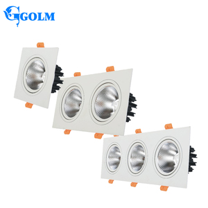 High Quality Adjust Led Down <strong>Light</strong> Double Head Aluminum <strong>Fitting</strong> 2*5W Ceiling Spot Lighting AC220V Cob Led Downlights - Product Image 6
