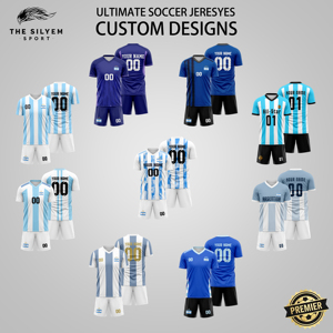 <span class=keywords><strong>Camiseta</strong></span> de Fútbol Unisex Sublimada Personalizada, Ropa Deportiva con Transferencia de Calor, Uniforme de Club de Fútbol Personalizable, Conjunto para Adultos, Servicio OEM, Otoño - Product Image 2