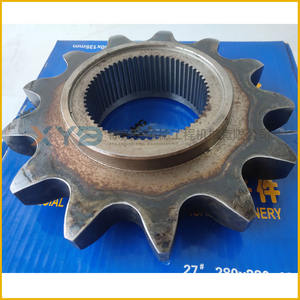 อะไหล่เครื่องจักรก่อสร้างมือสอง XCMG XP262/263  จานโซ่ล้อหลังแท้รุ่น C216LQA  ยางล้อเหล็ก  สำหรับงานถนน - Product Image 3