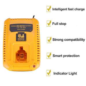 Professional Made DC9310 Fit for Dewalt 7.2V 9.6V <b>12V</b> 14.4V 18V Ni-Cd and Ni-MH <b>Batteries</b> Replace for Dewalt Ni-MH <b>Charger</b> - Product Image 4