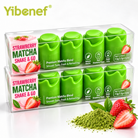 Poudre de Matcha pour Café, Boissons au Latte à la Fraise, Fournisseur en Gros