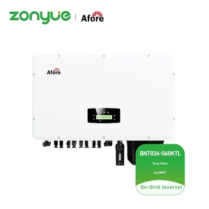 Onduleur solaire photovoltaïque triphasé Afore BNT36-<span class=keywords><strong>60KTL</strong></span> 36/60KW connecté au réseau, compatible lithium, WiFi, efficacité 99% pour usage résidentiel - Product Image 1