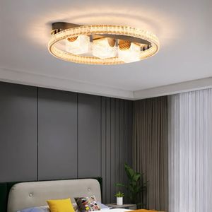 OEM nueva llegada inteligente moderna superficie montada pop lámpara de techo fixt 48W hogar lámparas de luz cristal LED luz de techo - Product Image 1