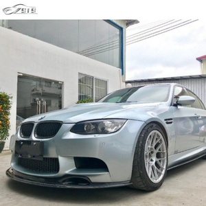 2008-2011 pour BMW série <span class=keywords><strong>3</strong></span> <span class=keywords><strong>BM</strong></span> E90 M3 SD Style fibre de carbone sèche pare-chocs à lèvre avant pièces de voiture neuves - Product Image 3