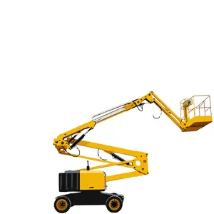 China manufacturer towable articulating boom lift for sale self propelled lifting platform