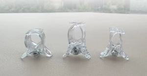 Transparent Plastic Orchid <strong>Support</strong> Clips Clear Plant Stem Fixing Clamp Garden <strong>Flower</strong> <strong>Support</strong> Holder Gardening Accessories - Product Image 6