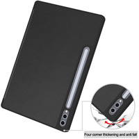 Ealysun – Coque souple transparente en TPU et acrylique, avec porte-crayons, pour tablette Tab S9 11.0 pouces 2023 – Vente en gros