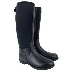 Botas Wellington Impermeables Ligeras para Mujer, para Verano, Otoño e Invierno, Forradas de Neopreno, de Goma, para Pesca y Equitación - Product Image 2