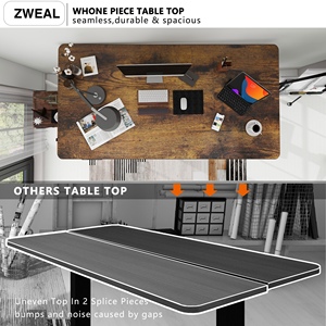 Escritorio Eléctrico de Altura Ajustable para Oficina Inteligente de Diseño Moderno, Escritorio Elevador para Computadora, Acero Antiarañazos - Product Image 4