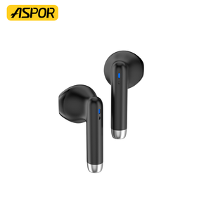 Audífonos Inalámbricos TWS ASPOR A608 BT 5.1, Buen <span class=keywords><strong>Precio</strong></span>, Buena Calidad, Gran Venta, Estuche Blanco y Negro, Universales para Todos los Teléfonos Móviles - Product Image 1