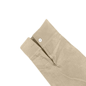 Camicie Casual da <span class=keywords><strong>Uomo</strong></span> in <span class=keywords><strong>Lino</strong></span> Traspirante a Maniche Lunghe con Colletto alla Coreana in Tinta Unita Stile Cinese Moderno - Product Image 5