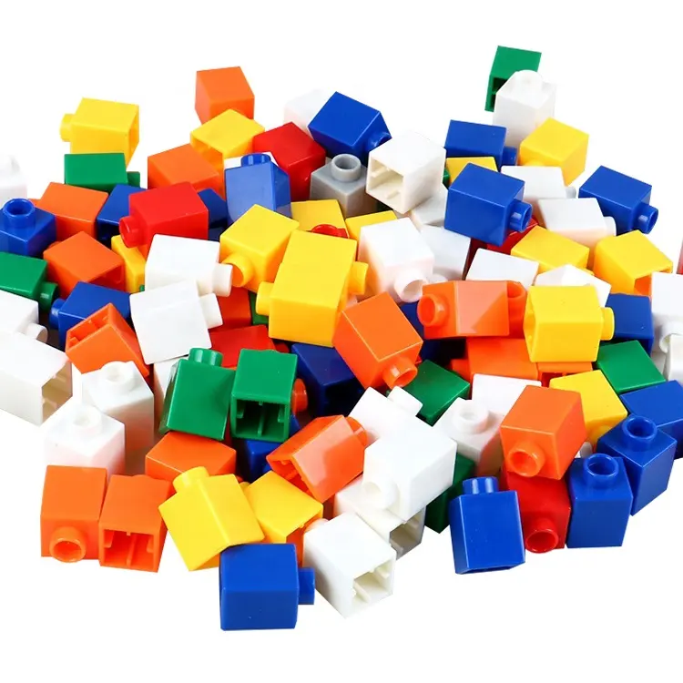 Bloques de construcción de plástico ABS, 1x1, bloques de construcción básicos, 1 punto, juguetes creativos DIY, piezas de bloques de construcción de plástico