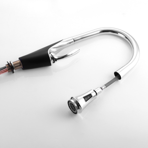 Vòi Nước Chậu Rử<span class=keywords><strong>a</strong></span> Nhà Bếp Bằng Đồng Kéo Ra Chất Lượng Cao Giảm Giá Mạnh - Product Image 3