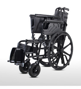 Silla de ruedas reforzada de 55cm de ancho de asiento ensanchada y portadora especialmente hecha - Product Image 5