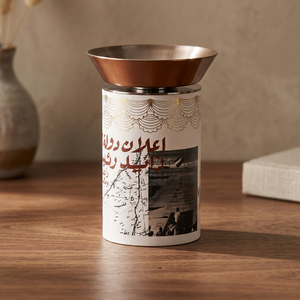 Quemador de Incienso de Latón Dorado, Soporte para Varillas de Incienso Aromático, Accesorio Decorativo para Escritorio con Diseño de Templo Budista - Product Image 3