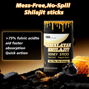 Bâtonnets de miel de Shilajit pur de l'Himalaya en gros, OEM, enrichis en minéraux multiples et en acide fulvique, pour stimuler l'énergie et soutenir le système immunitaire - Product Image 4