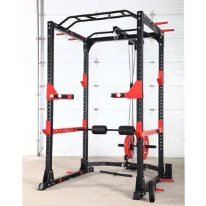 Hot Selling Gym Fitness Equipment Multi Function Crosser Trainer Power Cage Squat Rack Smith Machine