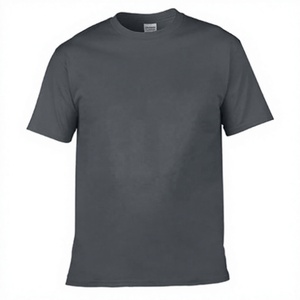<b>Men's</b> Olive Green Cotton T-Shirt Short Sleeve O-<b>Neck</b> Regular Fit Casual Jersey Fabric Breathable Solid Color Knitted 320g Silk - Product Image 3