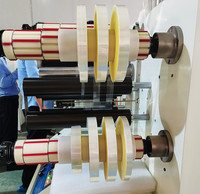 Machine de découpe et de rembobinage de rouleaux géants en aluminium, film plastique, ruban BOPP et papier, 1300 mm, tension servo, PLC automatique, marque JCD, facile à utiliser