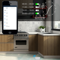 Tuya capteur de fuite d'eau maison intelligente ZigBee contrôleur de capteur d'eau étanche Smart Life Protection de sécurité contrôle de l'application à distance