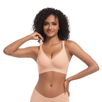 Soutien-gorge de maternité sans couture pour l'allaitement, soutien-gorge de sommeil doux sans armatures, bralette de maternité, tailles régulières et grandes tailles