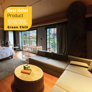 Luxury Hotel Room Furniture <b>Single</b> Metal Wood Frame <b>Bed</b> Suite Custom Design For High Grade Boutique Hotel Decoration - Product Image 1