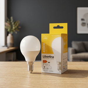 Lampada Sferica LED Libertina E14 8W 4200K con 710 Lumen IP20 (GSC 600005002) - Product Image 3