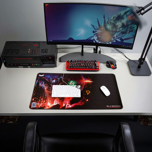 Tùy Chỉnh Đầy Đủ Màu Sắc Thiết Kế In Ấn XL XXL Lớn Polyester Vải Chống-Trượt Cao Su Neoprene Máy Tính Xách Tay Đầy Đủ Bàn Trò Chơi Chuột Chơi Game Pad Mat - Product Image 2