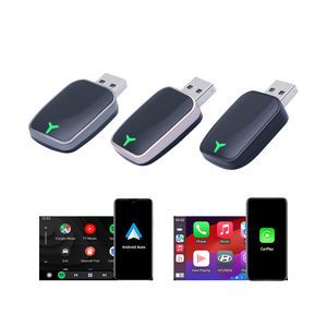 Adaptador inalámbrico Carplay, Plug and Play, reconexión automática, sin retraso, señal estable, accesorio electrónico para automóvil - Product Image 1